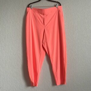 Athleta Light orange Brooklyn Ankle pant Size 18